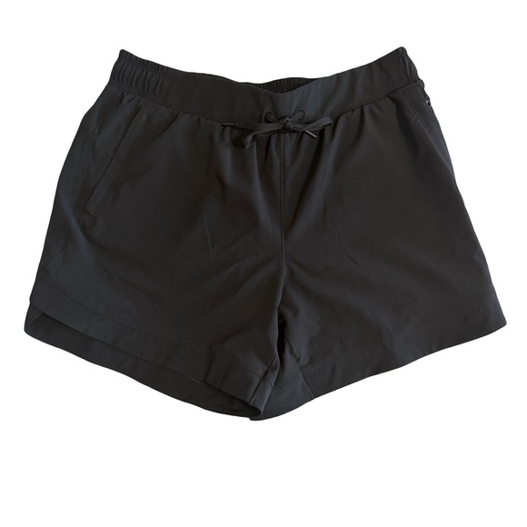 CALIA by Carrie Underwood Pants - CALIA by Carrie Underwood Black Elastic Waist Athletic Shorts
